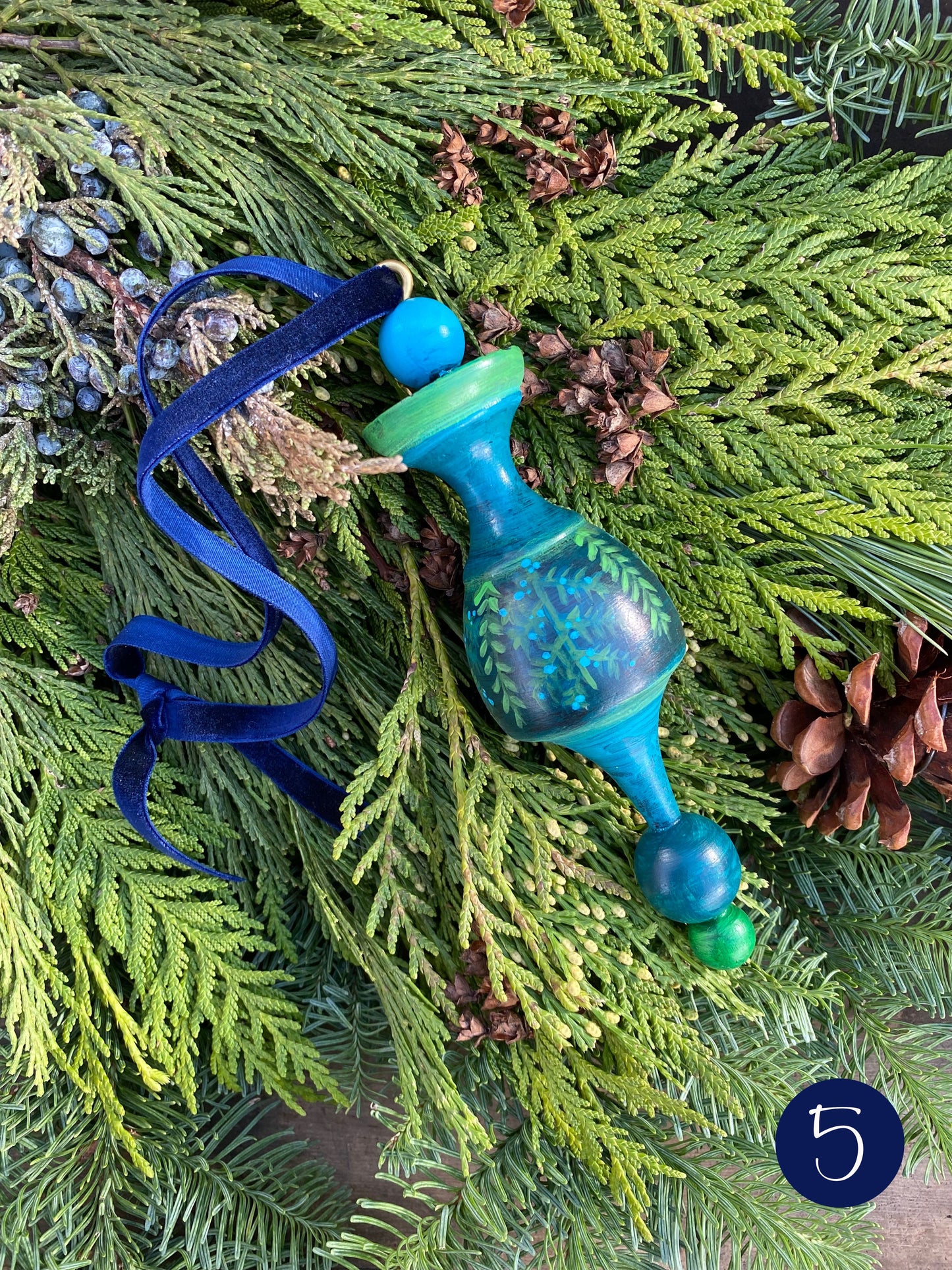Festive Finials Made From Reclaimed Wooden Architectural Salvage