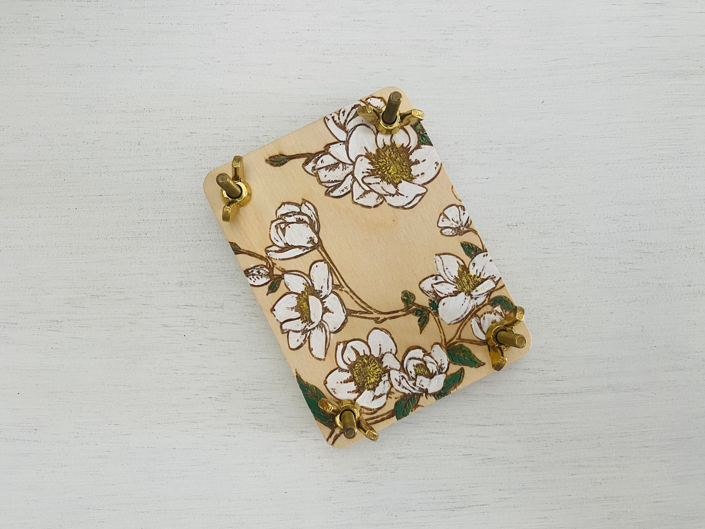 State Flower Mini Flower Press Great for Hiking, Camping and Travel Journaling