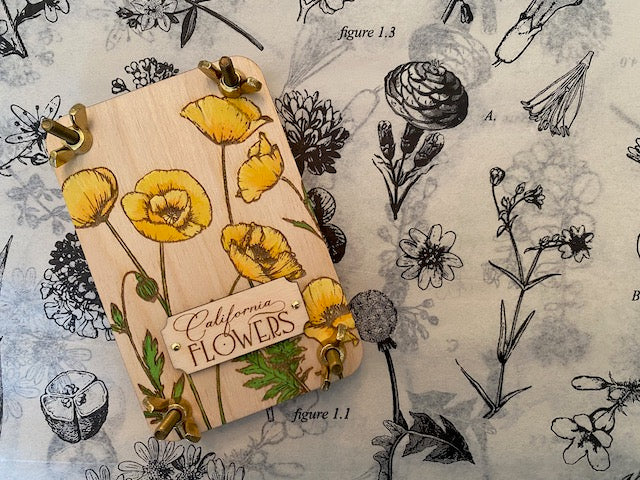 Personalized State Flower Mini Flower Press