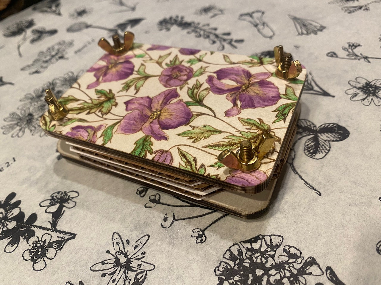 State Flower Pocket-Size Dried Flower Press
