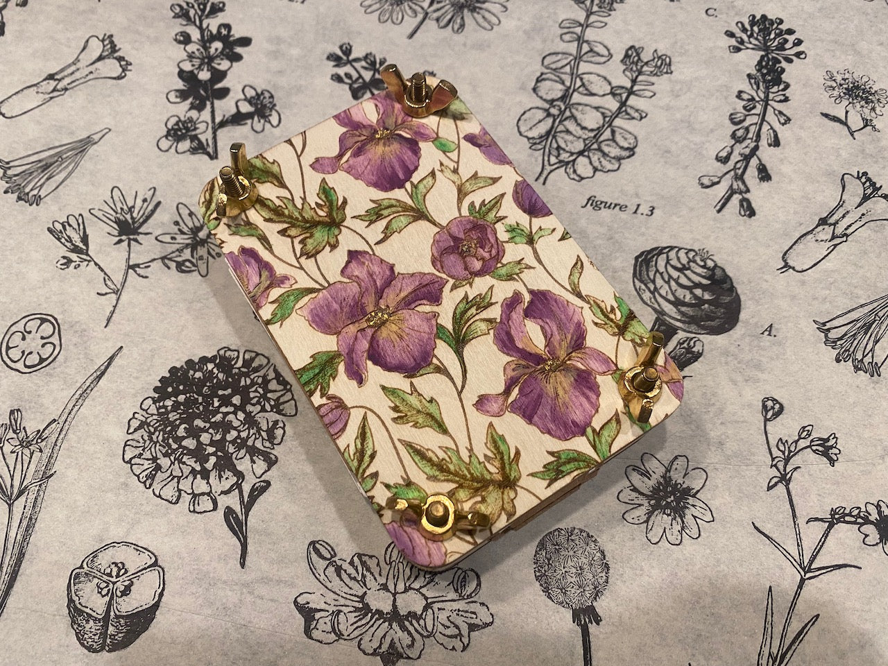 State Flower Pocket-Size Dried Flower Press