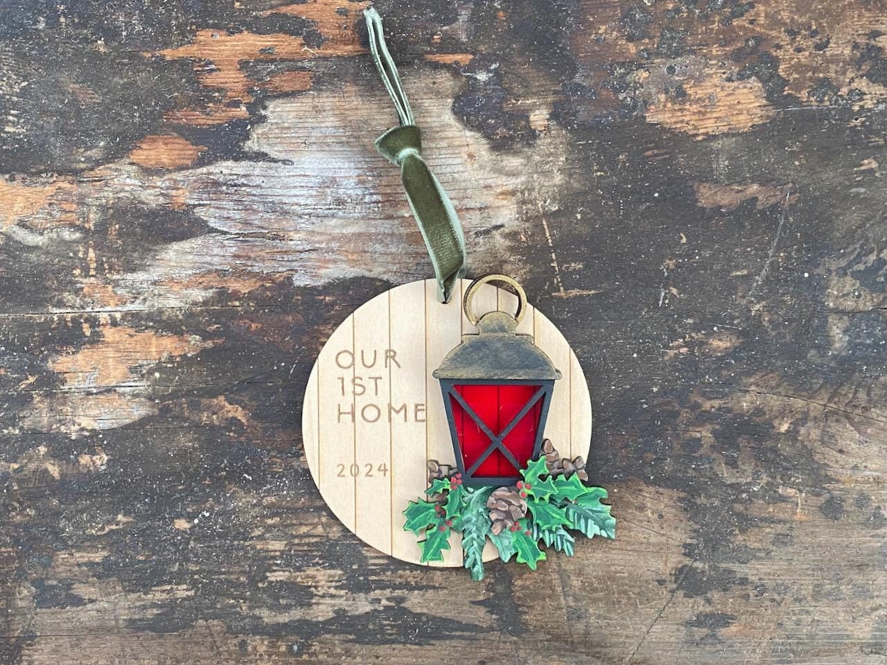 New Home Ornament Great for New Families and homeowners and can be Personalized