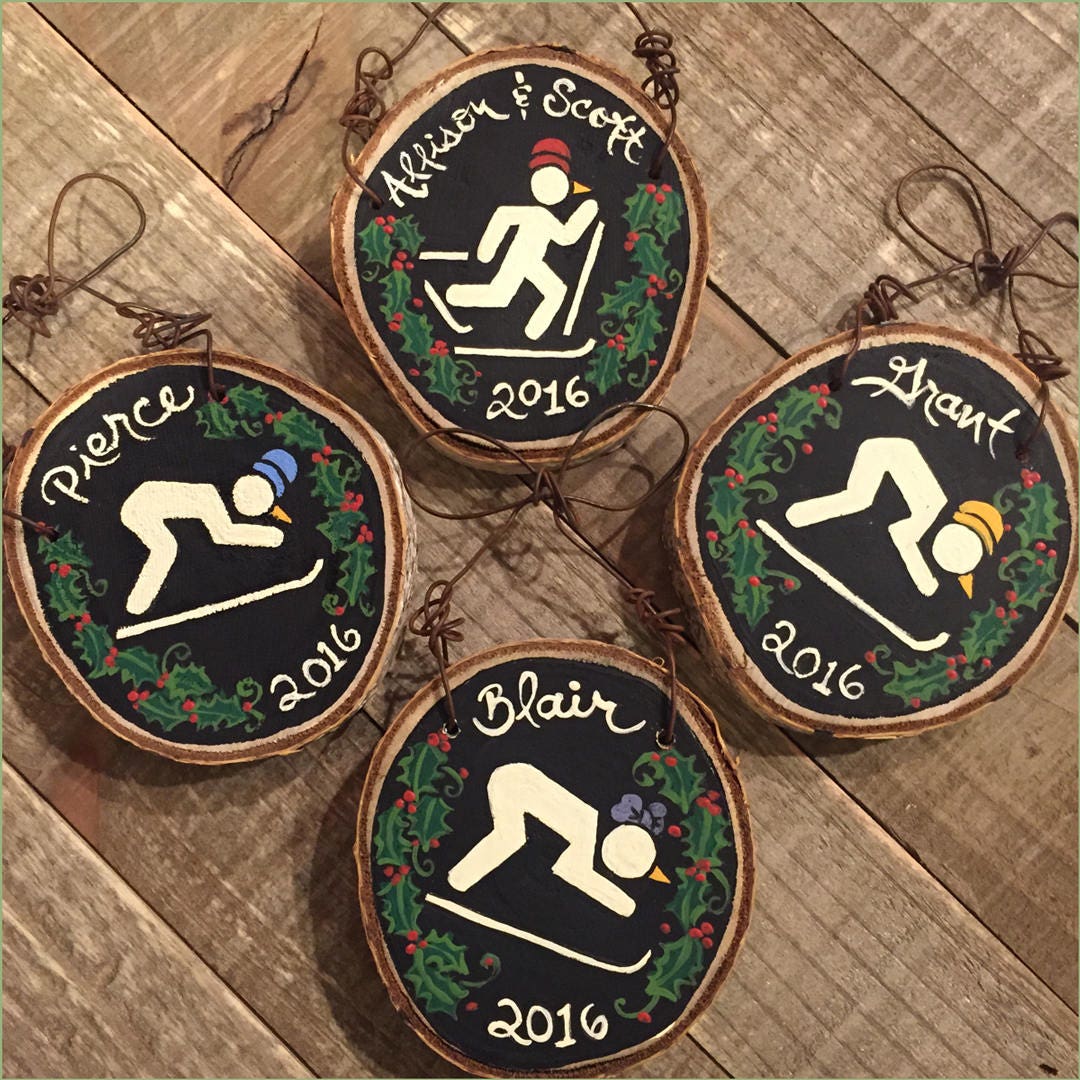 National Parks - Skiing Ornament