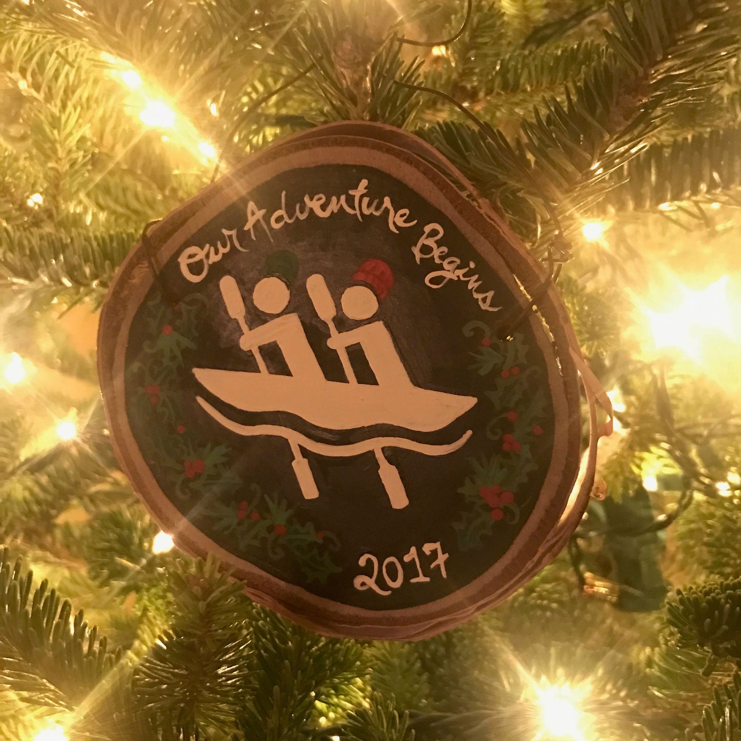 National Parks - Boundary Waters Canoe Ornament