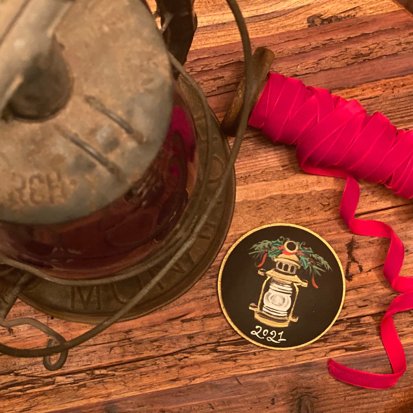 Maryland Crab Santa Claws Christmas Ornament with Maine Lobsters, Buoys and Lanterns Too!