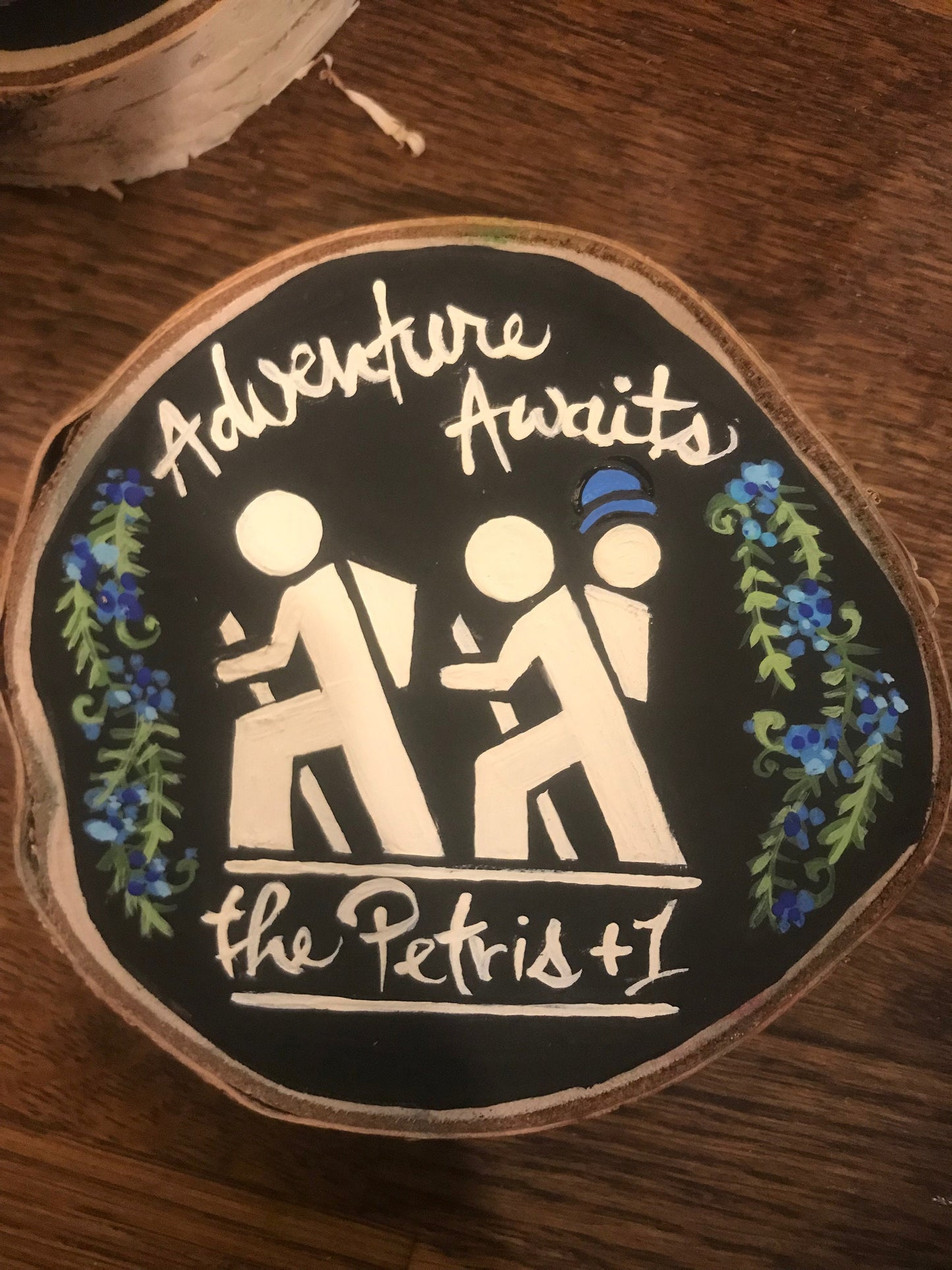 National Parks - Hiking with Baby Ornament