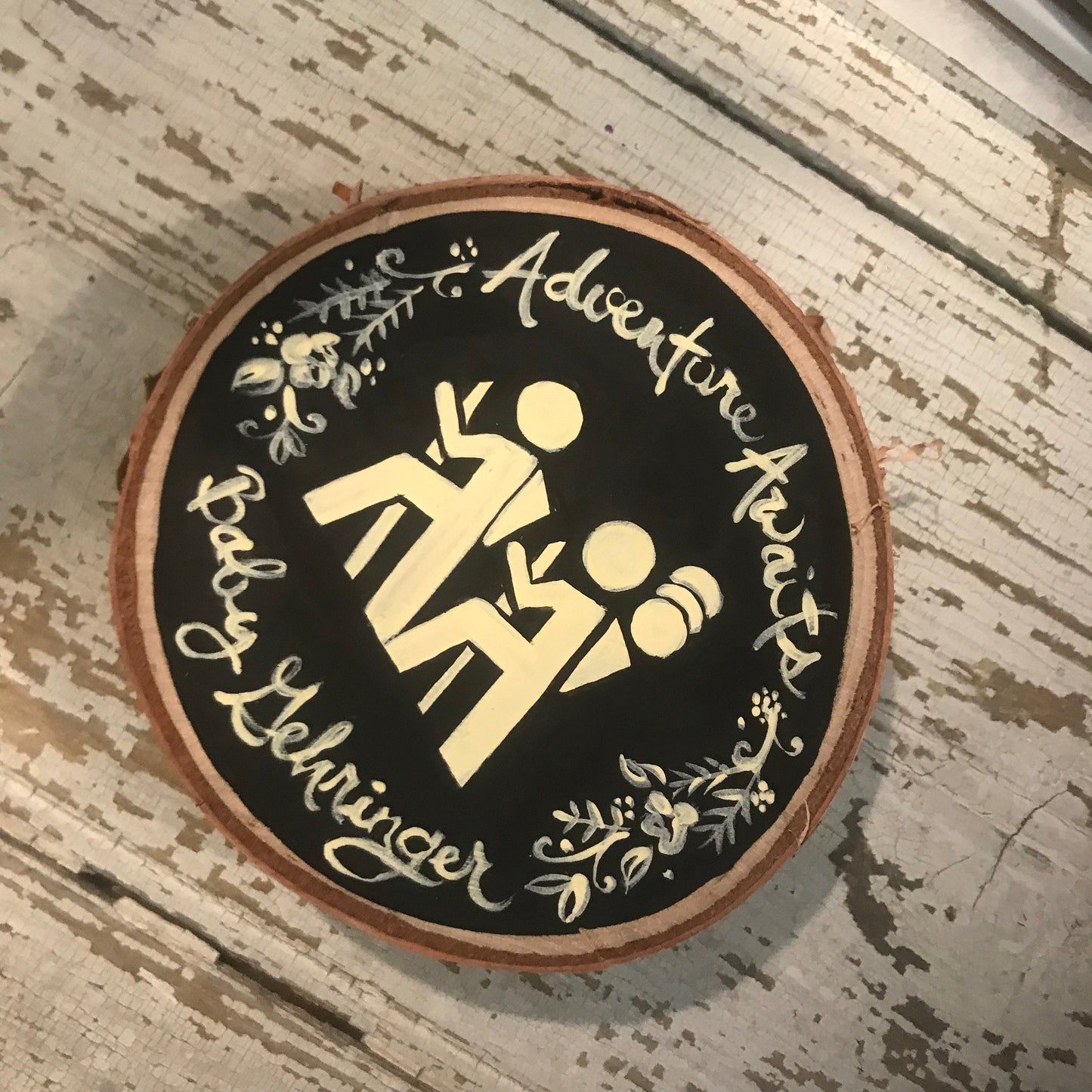 National Parks - Hiking with Baby Ornament