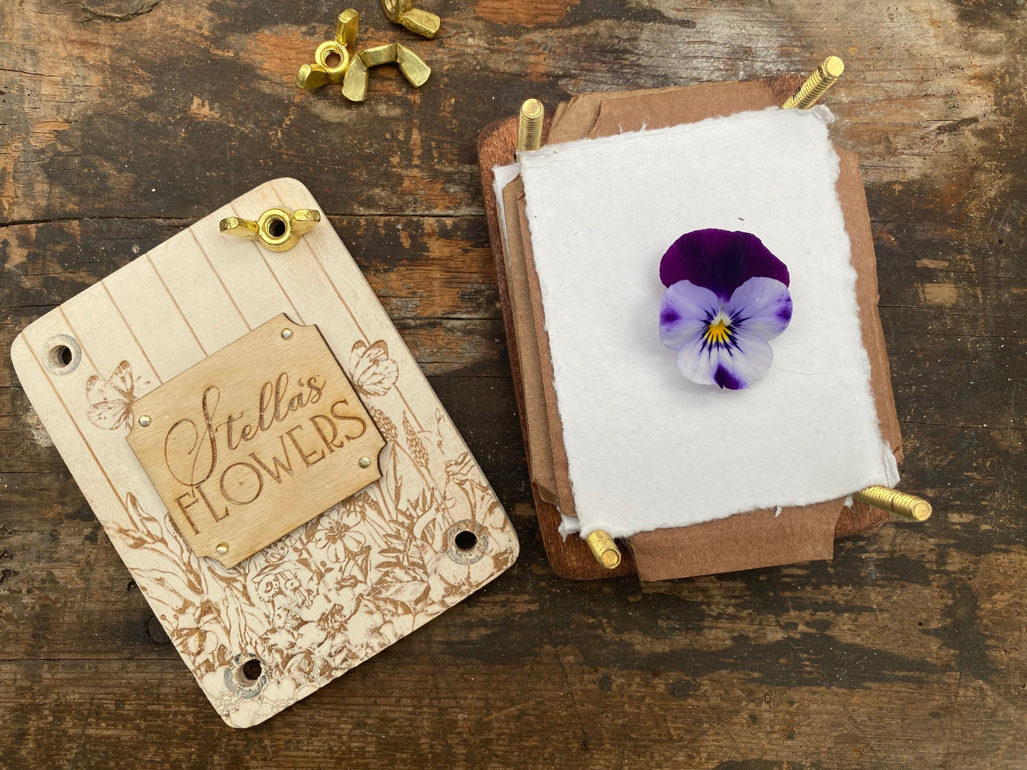 Travel Size Mini Flower Press