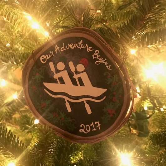 National Parks - Kayak Ornament